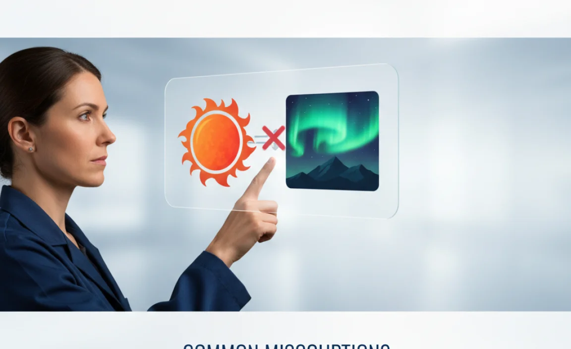 Common Misconceptions About Solar Flares and Northern Lights