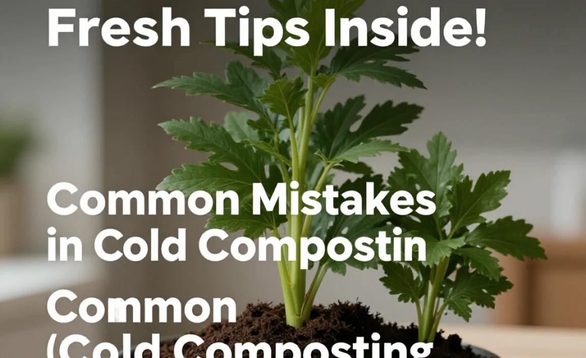 Common Mistakes in Cold Composting