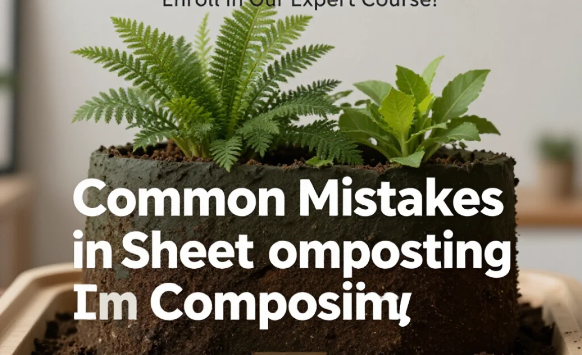 Common Mistakes in Sheet Composting