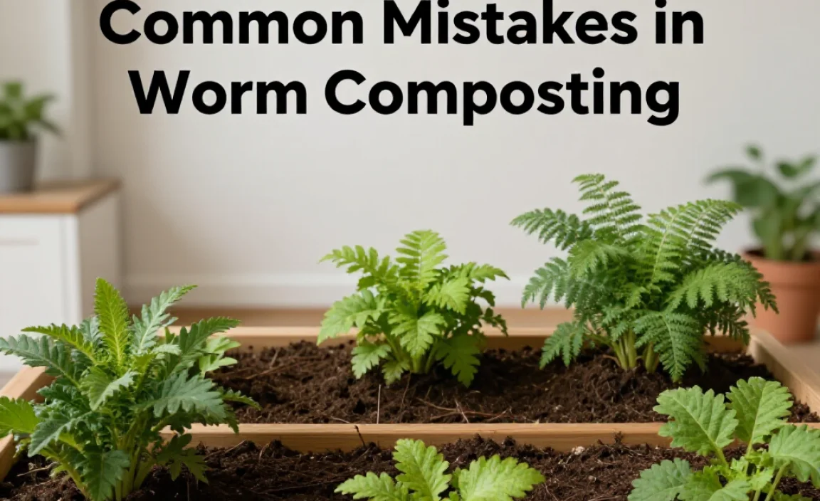 Common Mistakes in Worm Composting