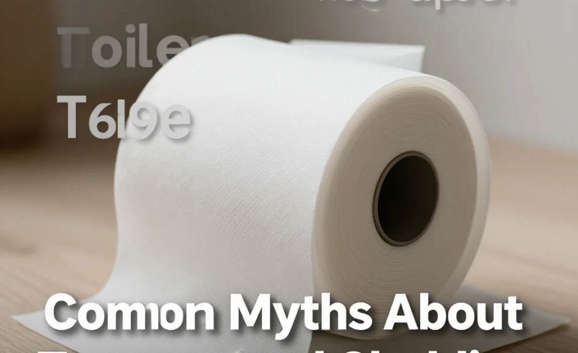 Common Myths About Toilet Paper and Clogging