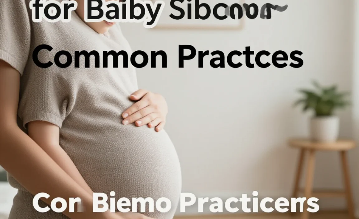 Common Practices for Baby Showers