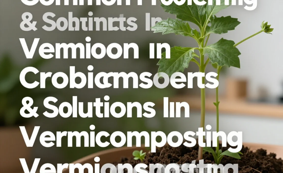 Common Problems & Solutions In Vermicomposting