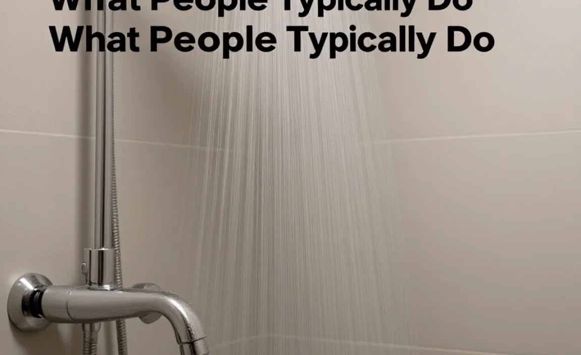 Common Shower Routines: What People Typically Do