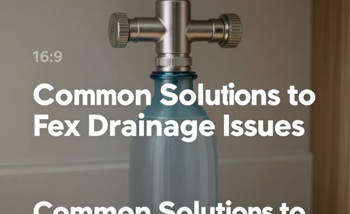 Common Solutions to Fix Drainage Issues