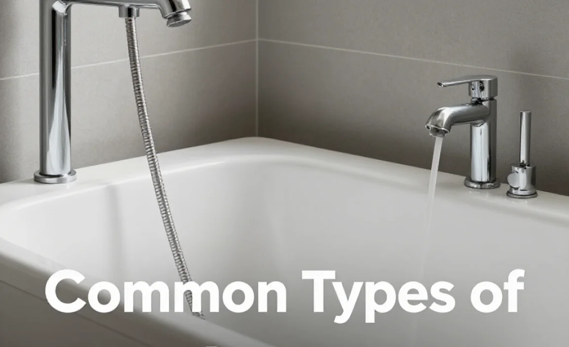 Common Types of Bathtub Jets