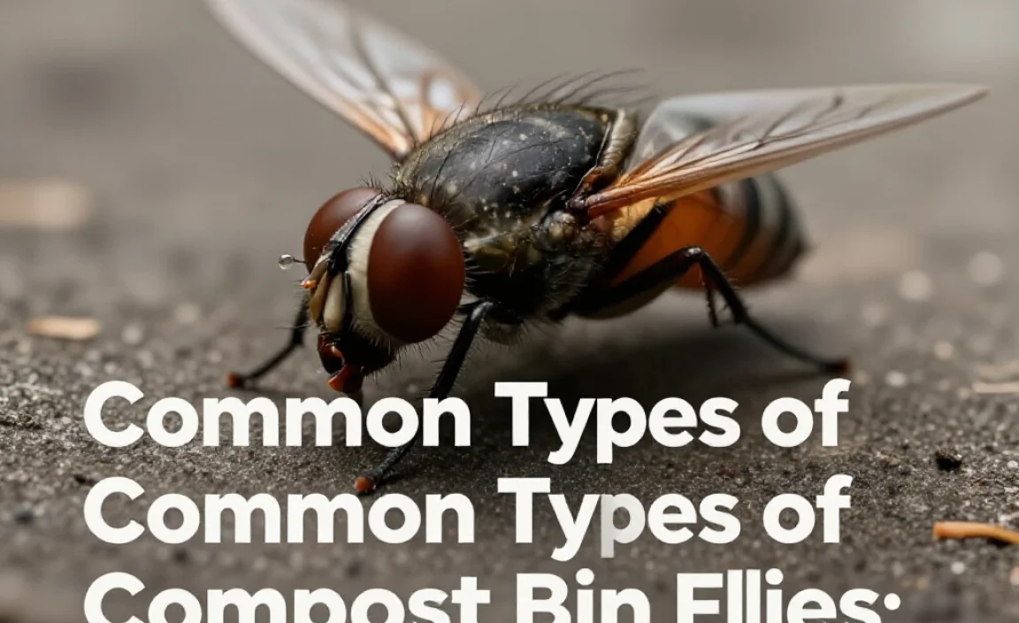 Common Types of Compost Bin Flies