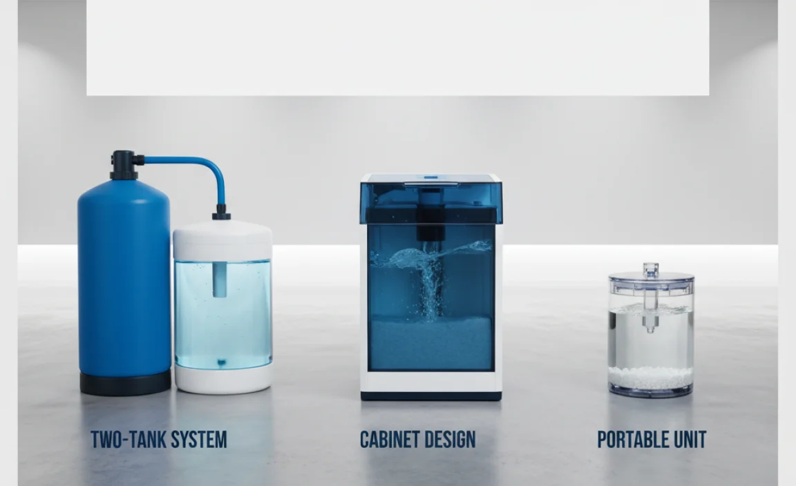 Common Water Softener Designs