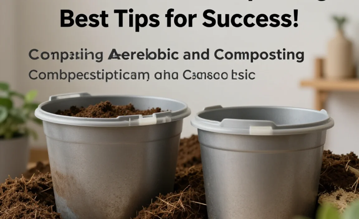 Comparing Aerobic and Anaerobic Composting