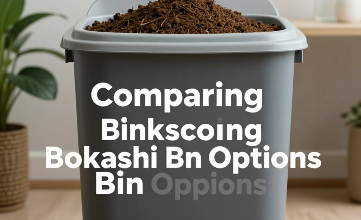 Comparing Bokashi Bin Options