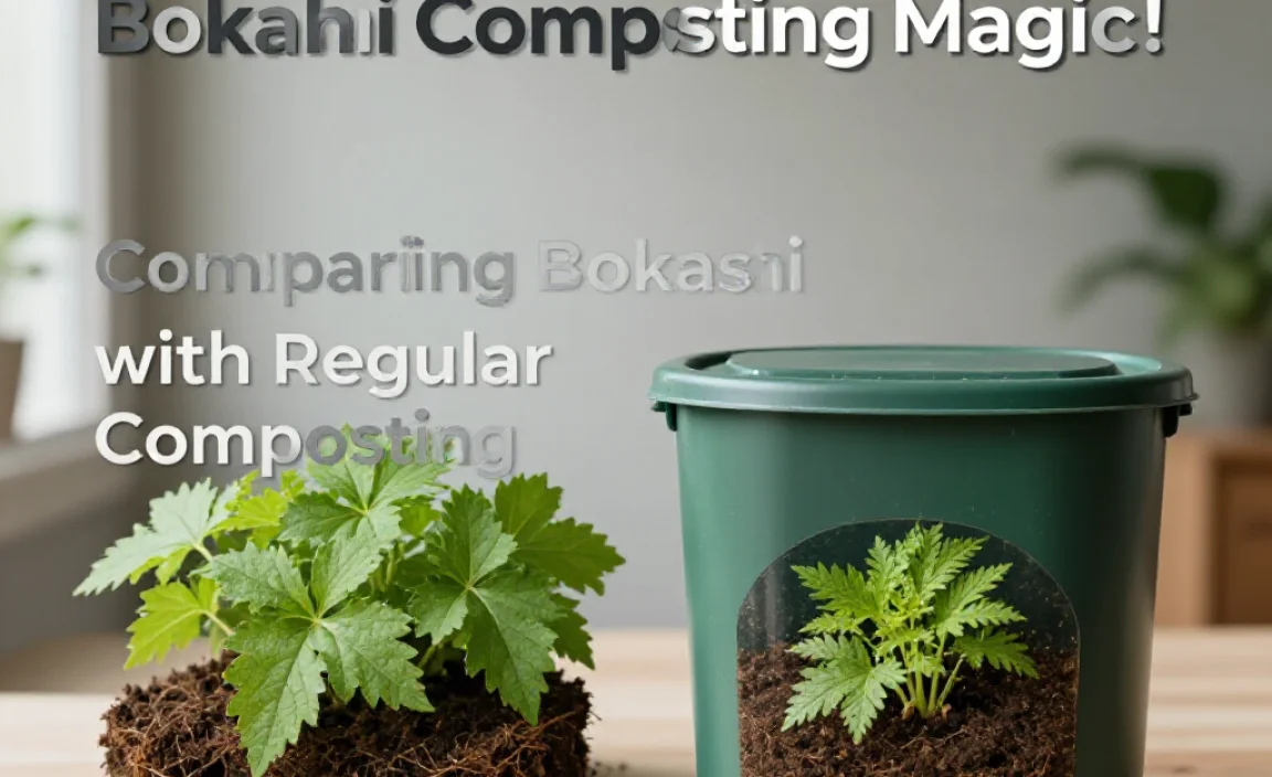 Comparing Bokashi with Regular Composting