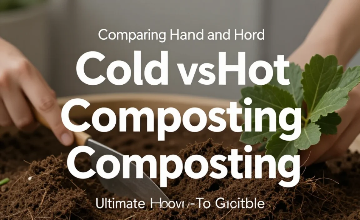 Comparing Cold and Hot Composting