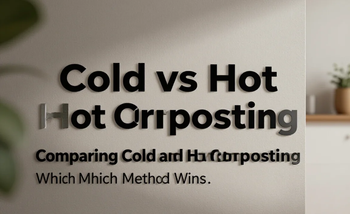 Comparing Cold and Hot Composting