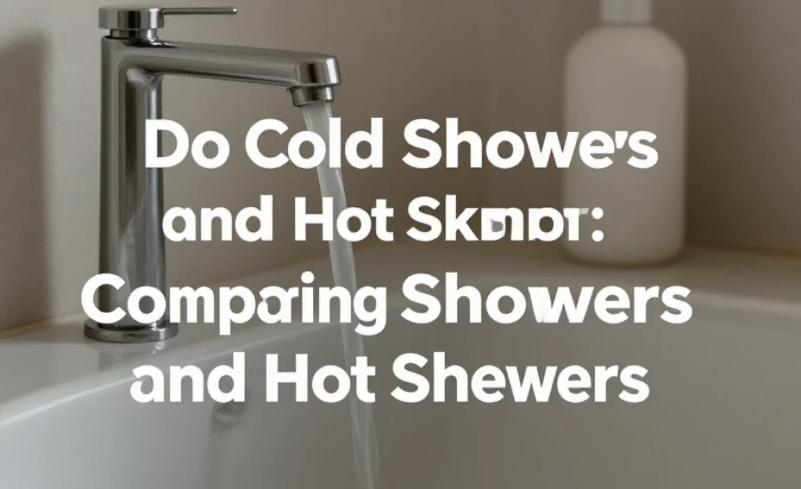Comparing Cold Showers and Hot Showers