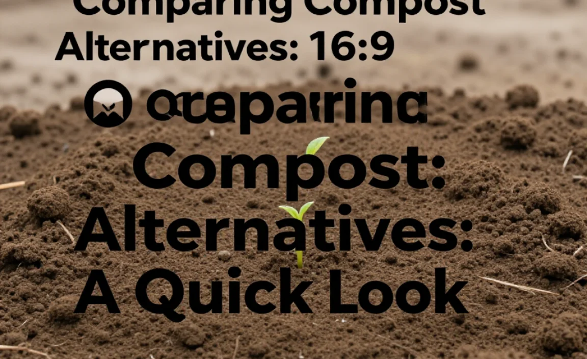 Comparing Compost Alternatives: A Quick Look