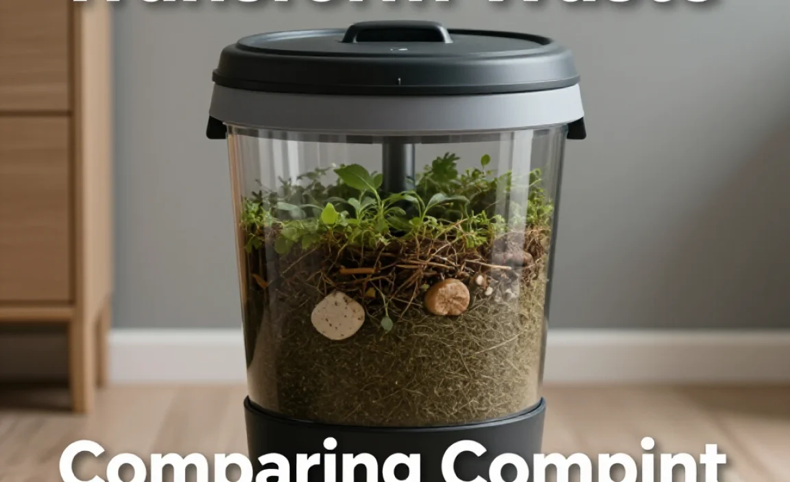 Comparing Compost Tumblers and Bins