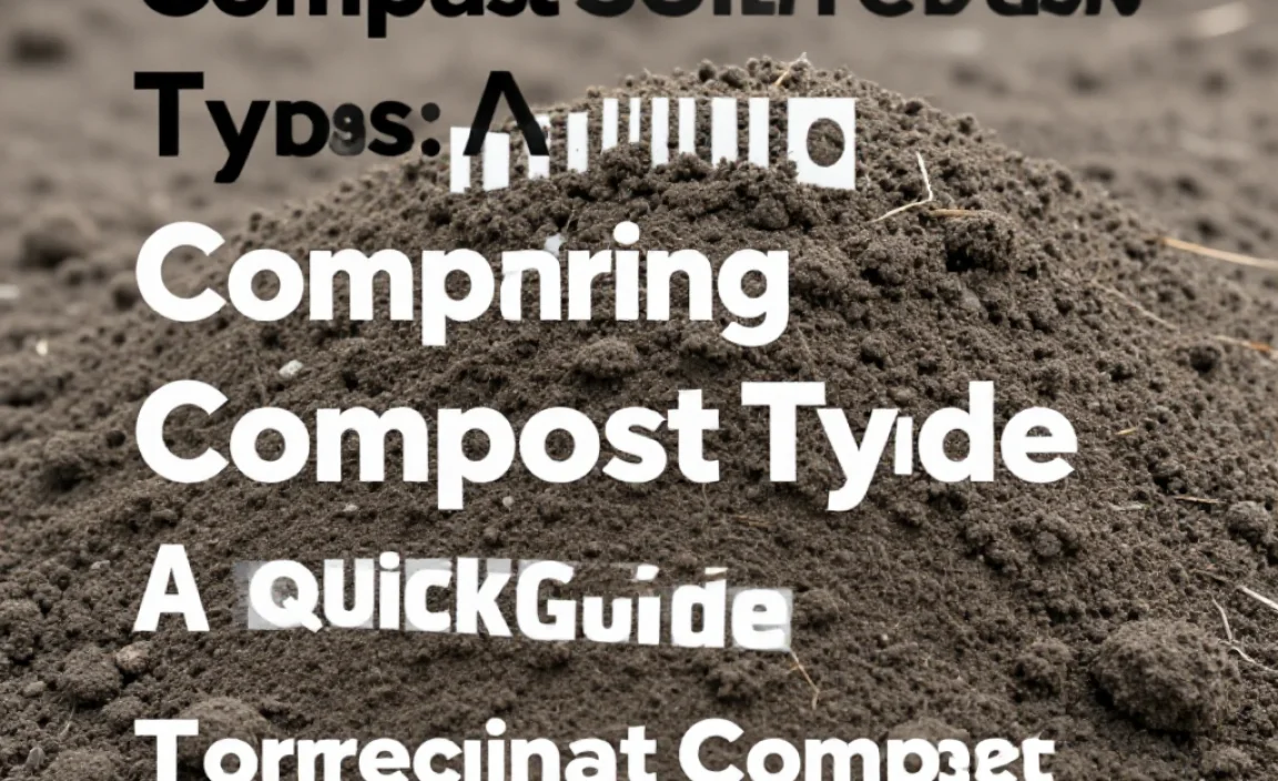 Comparing Compost Types: A Quick Guide