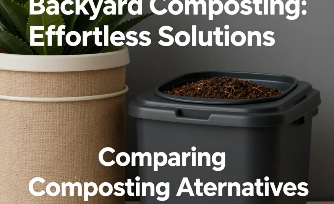 Comparing Composting Alternatives