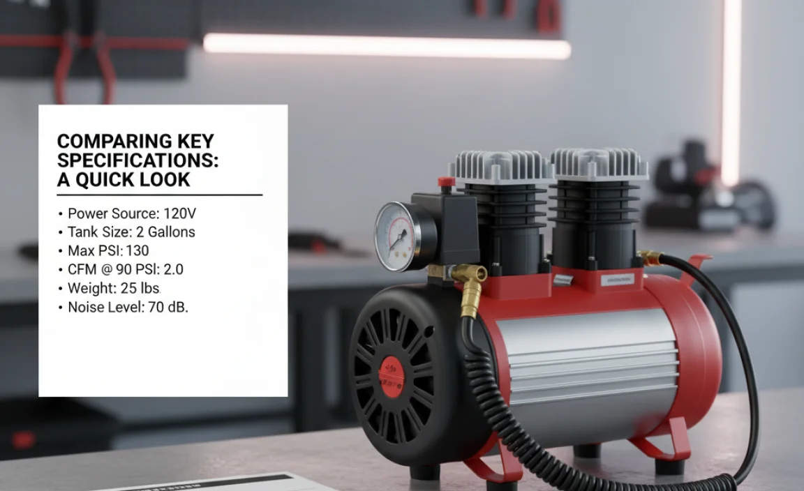 Comparing Key Specifications: A Quick Look