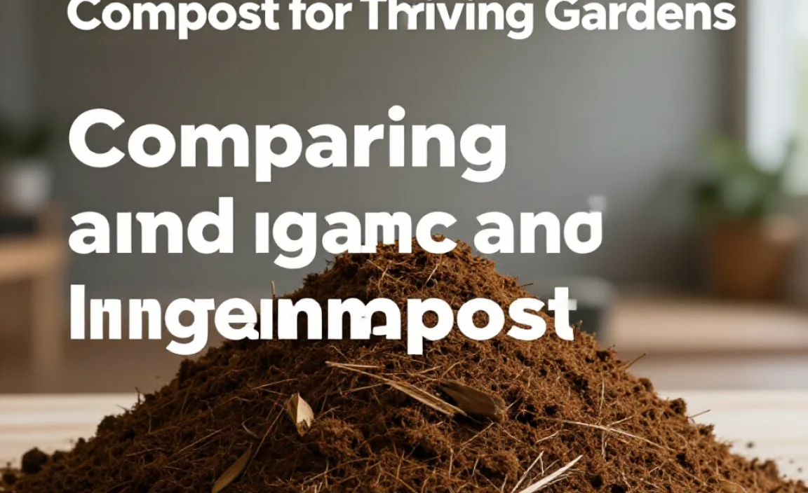Comparing Organic and Inorganic Compost