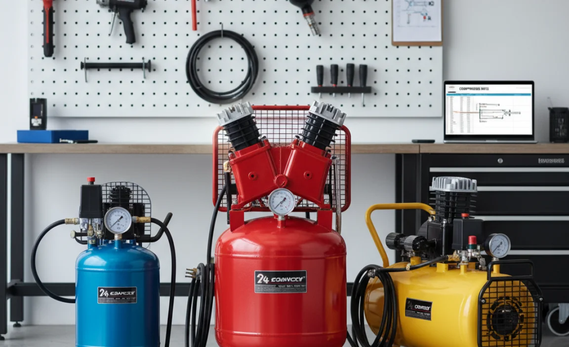 Comparing Popular 20-Gallon Two-Stage Air Compressors (Example Scenarios)