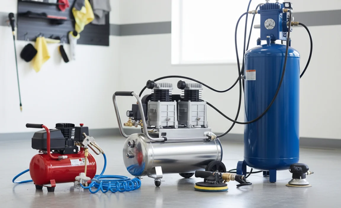 Comparing Popular Compressor Types for Detailing