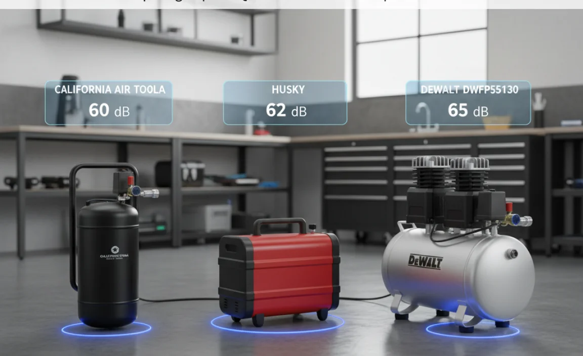 Comparing Popular Quiet 20 Gallon Air Compressor Models (Examples)