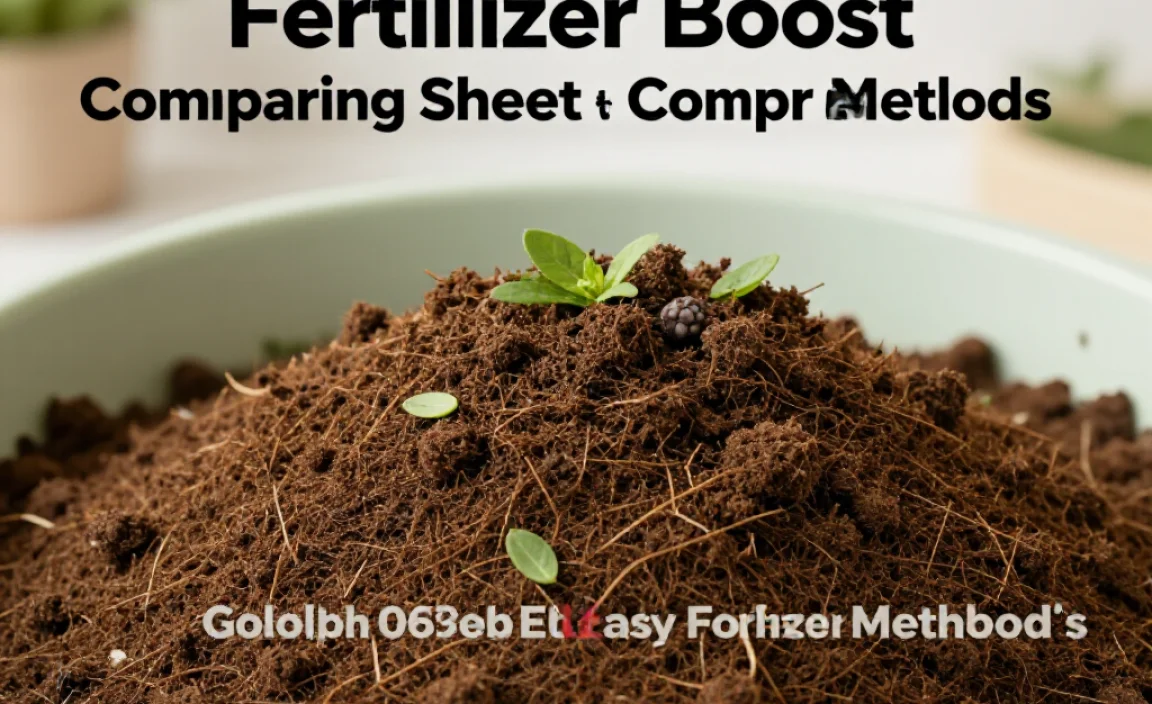 Comparing Sheet Composting to Other Methods
