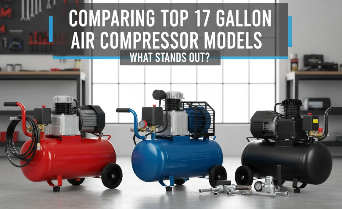 Comparing Top 17 Gallon Air Compressor Models: What Stands Out?