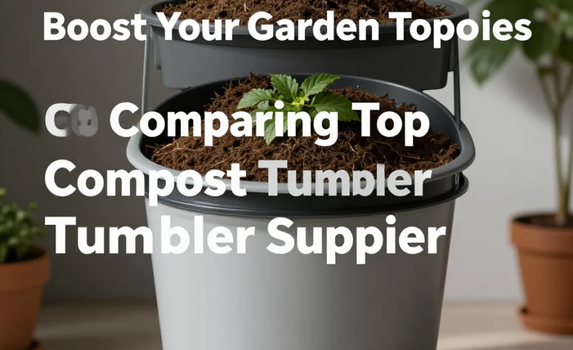 Comparing Top Compost Tumbler Suppliers