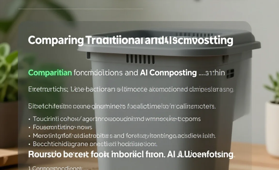 Comparing Traditional and AI Composting
