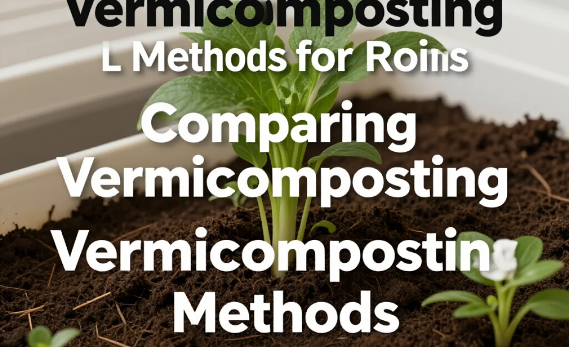 Comparing Vermicomposting Methods