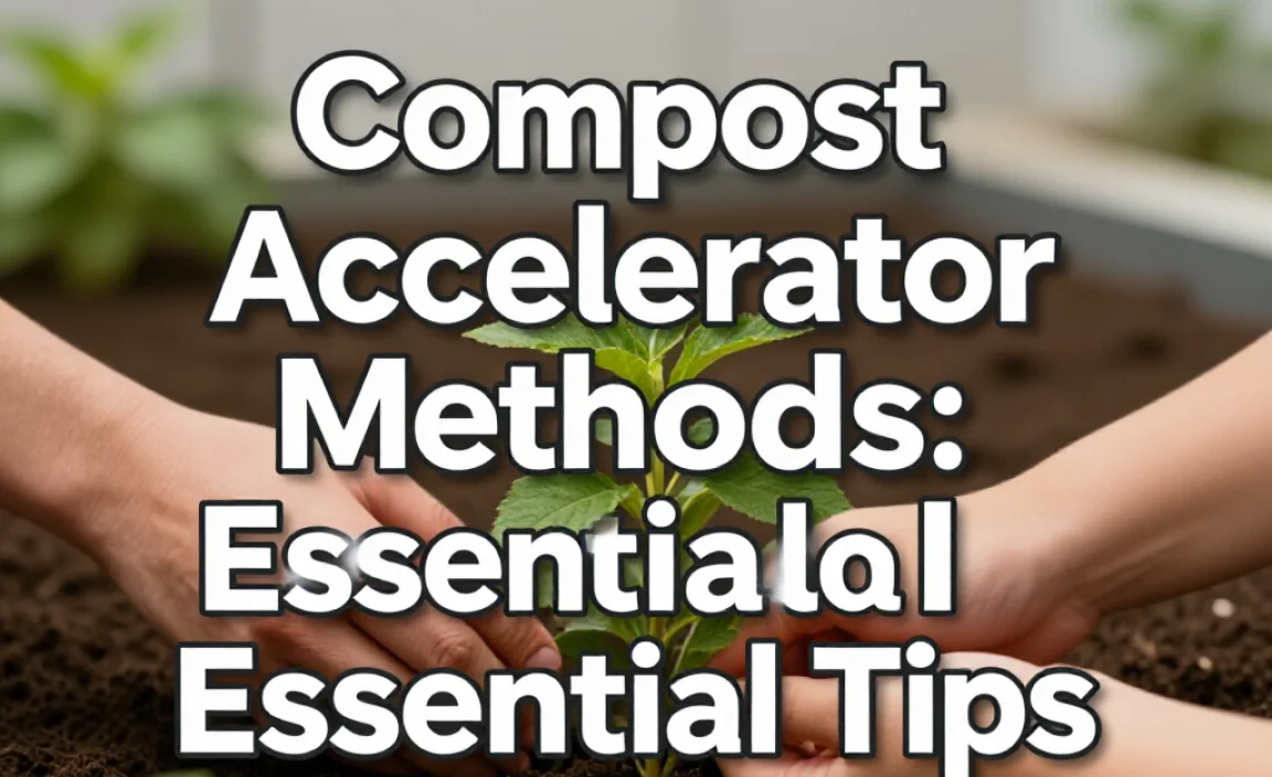 Compost Accelerator Methods: Essential Tips