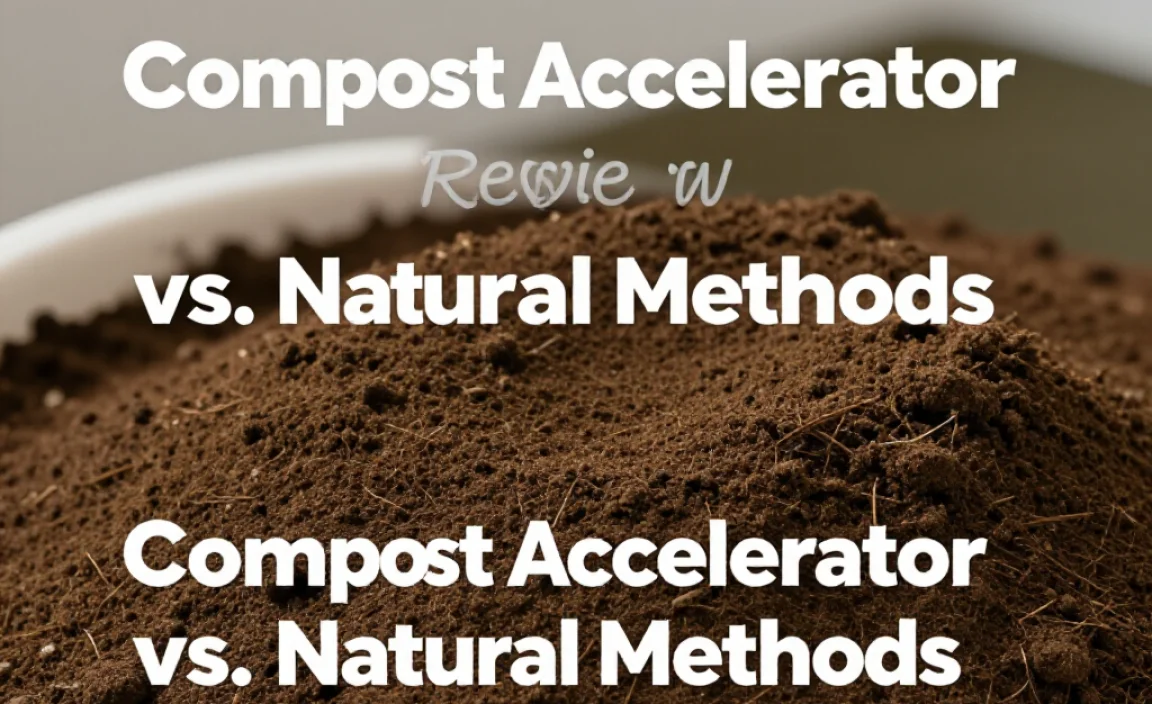 Compost Accelerator vs. Natural Methods