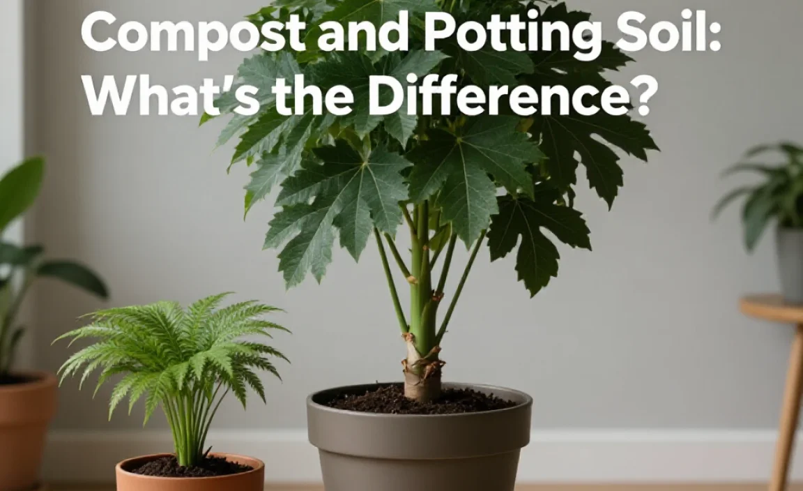 Compost and Potting Soil: What&rsquo;s the Difference?