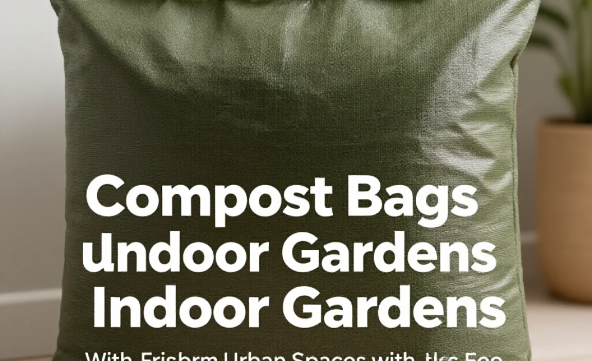 Compost Bags and Indoor Gardens