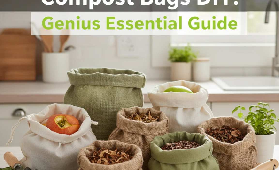 Compost Bags DIY: Genius Essential Guide