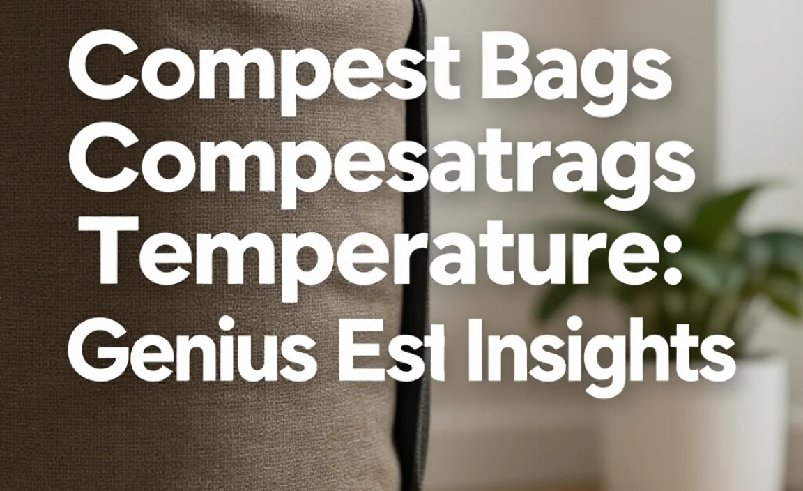 Compost Bags Temperature: Genius Essential Insights