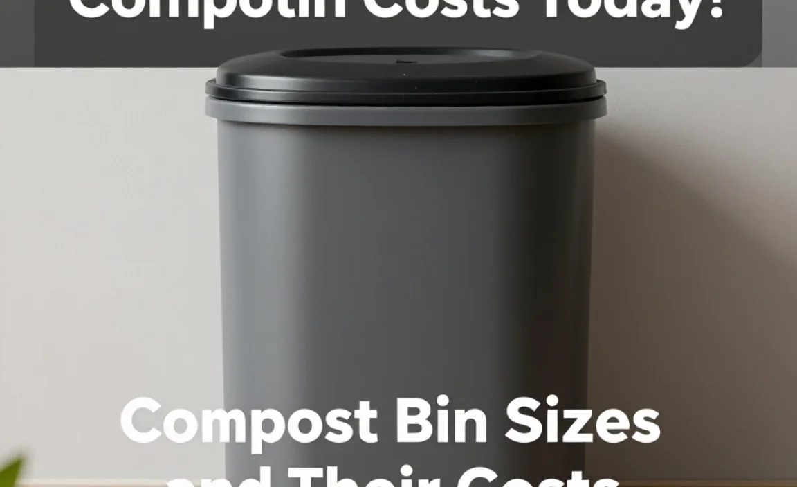 Compost Bin Sizes and Their Costs