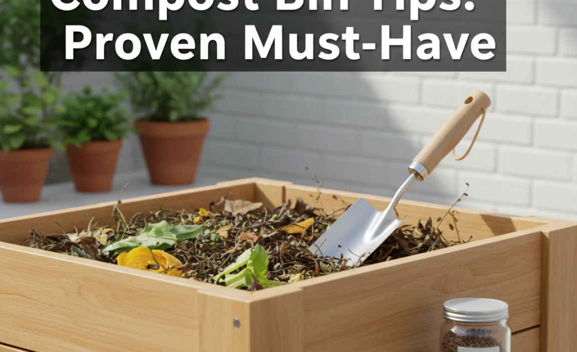 Compost Bin Tips: Proven Must-Have