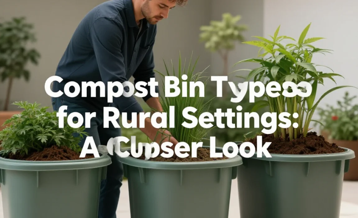 Compost Bin Types for Rural Settings: A Closer Look