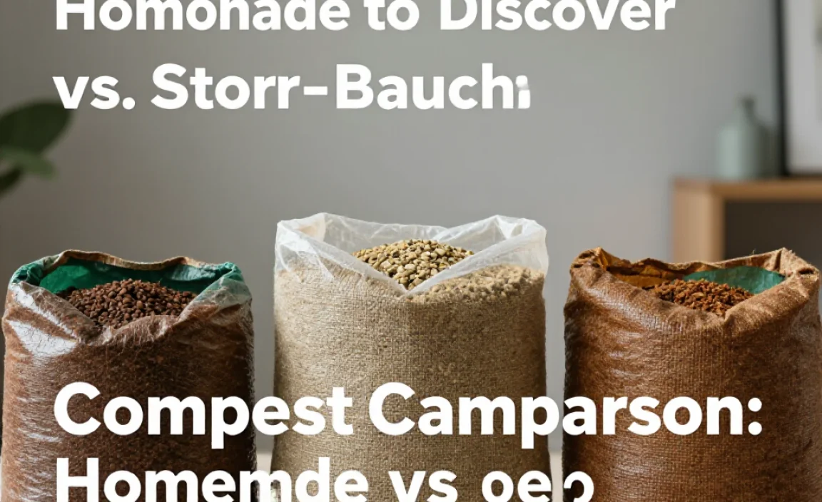 Compost Comparison: Homemade vs. Store-Bought