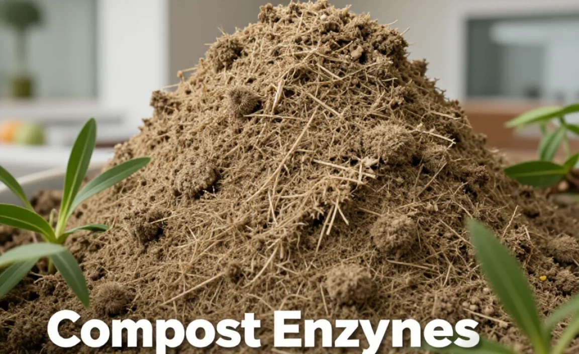 Compost Enzymes and Microbes