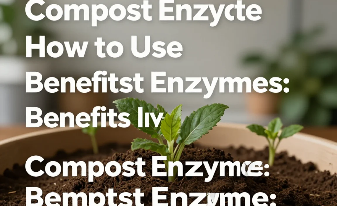 Compost Enzymes: Benefits and Challenges