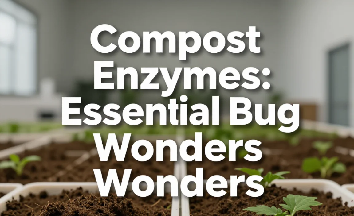 Compost Enzymes: Essential Bug Wonders