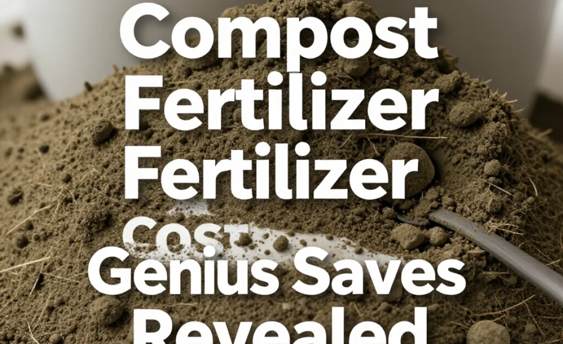 Compost Fertilizer Cost: Genius Savings Revealed