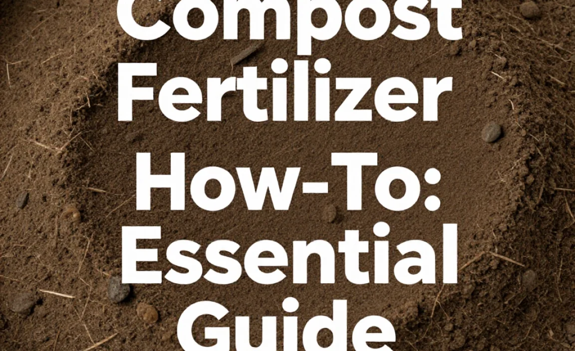Compost Fertilizer How-To: Essential Guide