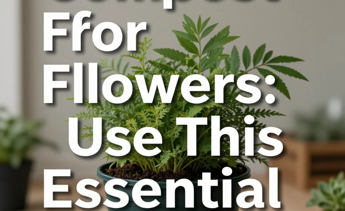 Compost For Flowers: Use This Essential Guide