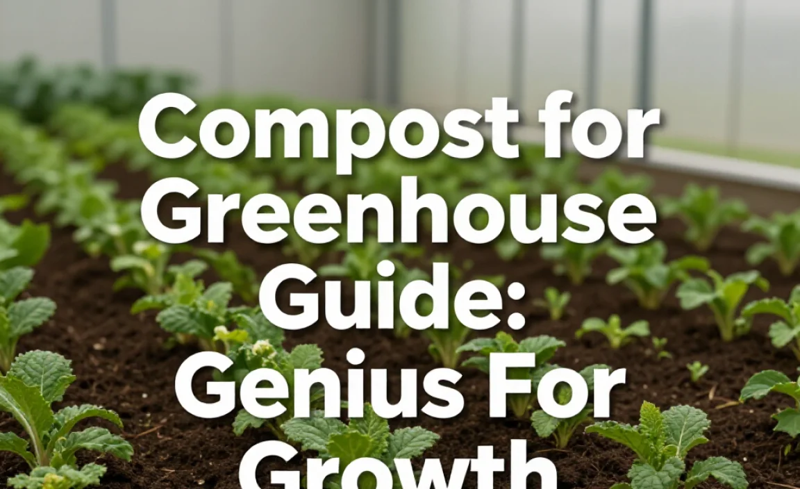 Compost for Greenhouse Guide: Genius For Growth