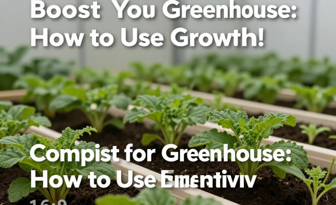 Compost for Greenhouse: How to Use Effectively